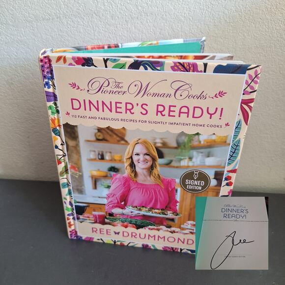 The Pioneer Woman Cooks Dinner's Ready By Ree Drummond 2023 Hardcover Cookbook - Picture 1 of 11
